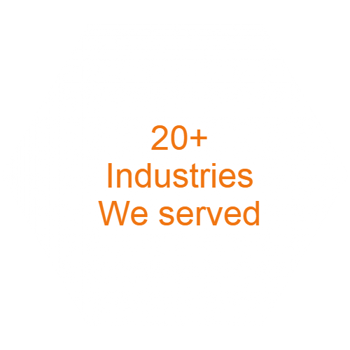 20+ Industries we served