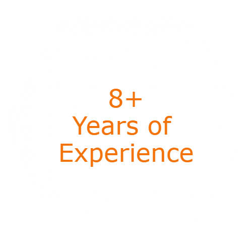 8+ Years of experience