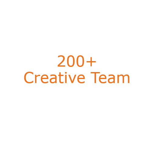 200+ Creative Team